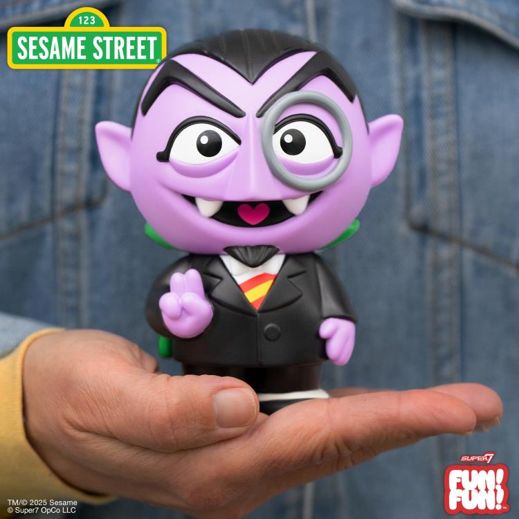Sesame Street FUN! FUN! Count von Count Figure