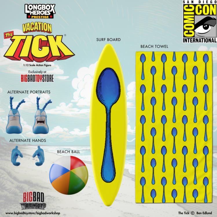 The Tick Longbox Heroes Prestige The Tick (Vacation Ver.) 1/12