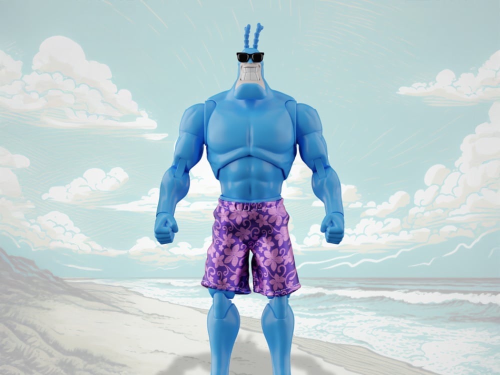 The Tick Longbox Heroes Prestige The Tick (Vacation Ver.) 1/12