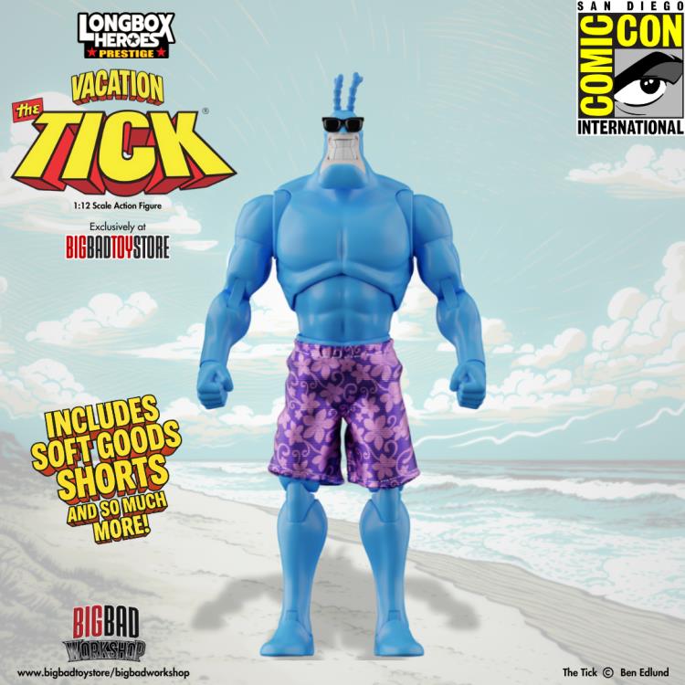 The Tick Longbox Heroes Prestige The Tick (Vacation Ver.) 1/12