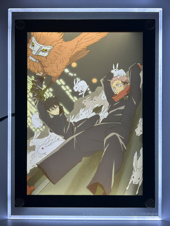 Jujutsu Kaisen Rabbit Stampede LED Poster Gallery Image 2