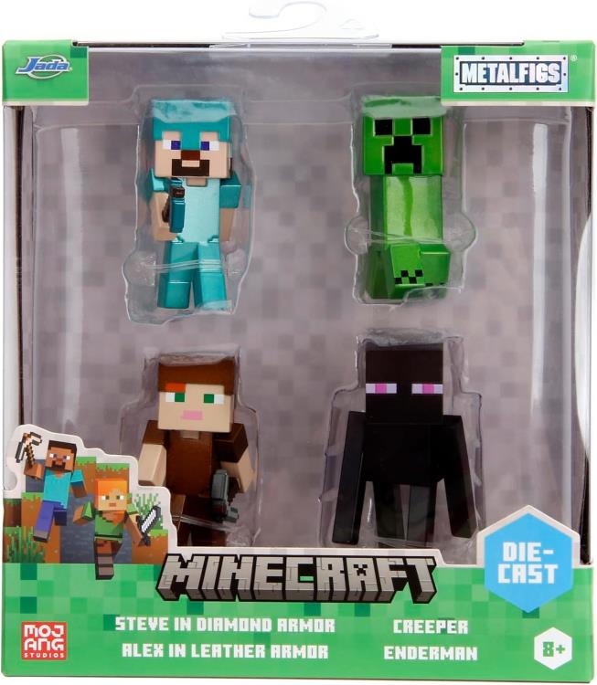 Minecraft MetalFigs 2.5" Mini Figure Four-Pack Gallery Image 8