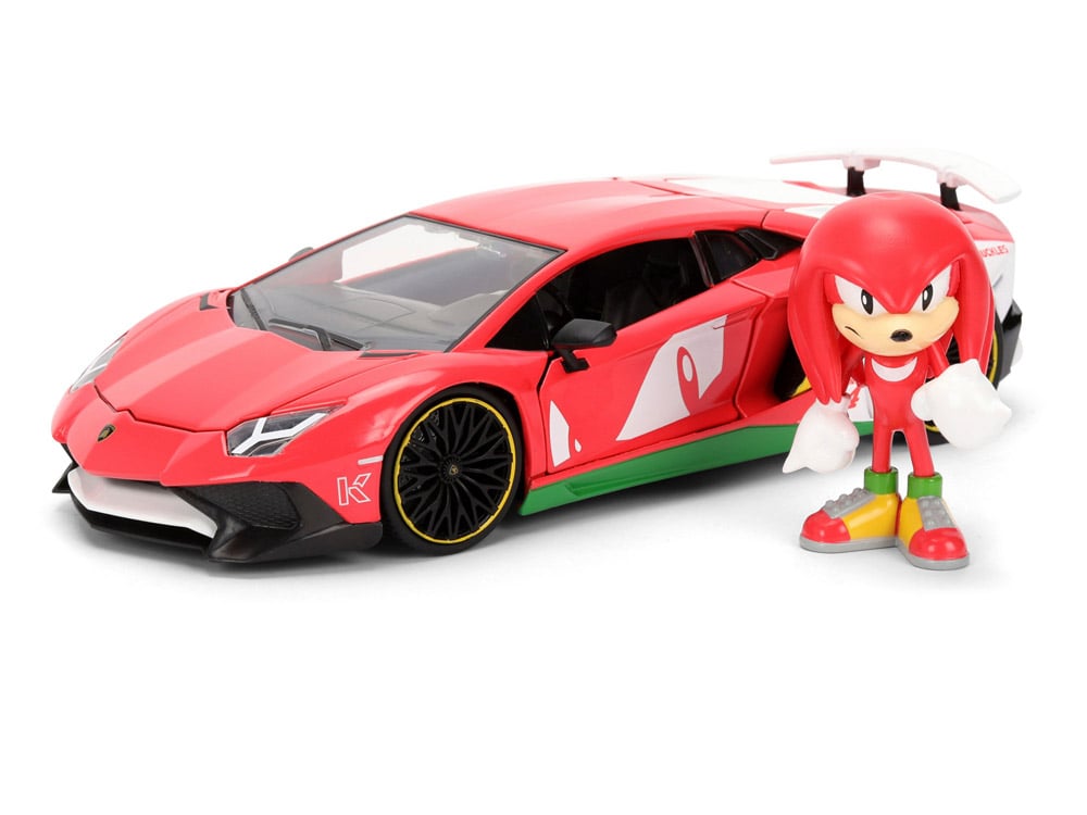 Sonic The Hedgehog Hollywood Rides Knuckles & 1/24 Scale