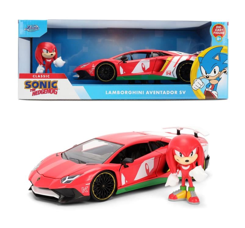 Sonic The Hedgehog Hollywood Rides Knuckles & 1/24 Scale