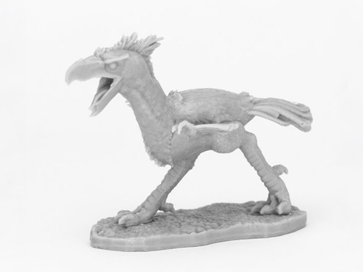 Reaper Bones Black Axebeak (Phorusrhacos) Miniature Gallery Image 1