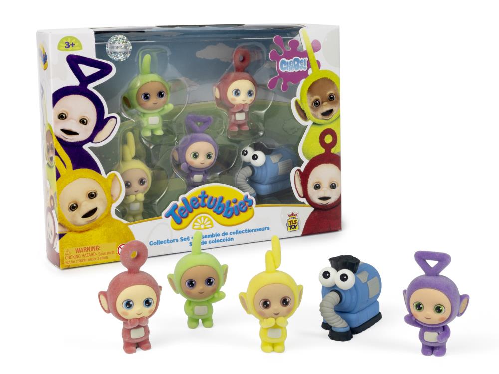 Teletubbies Cheebee Flocked Collectors SDCC 2025 Exclusive Set Gallery Image 3