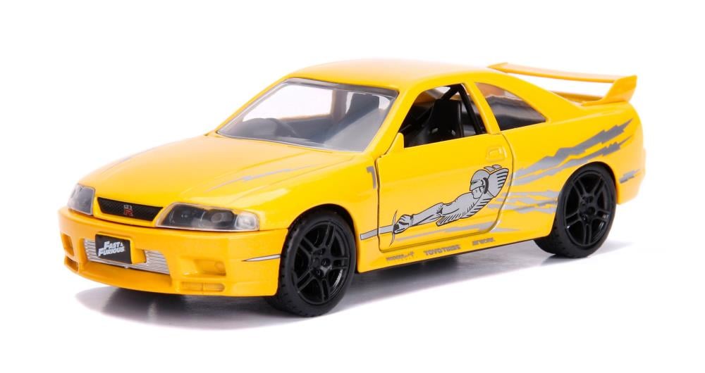 Fast & Furious Legacy Series 1995 Nissan Skyline GT-R (R33) & 1989 Nissan Skyline GT-R (R32) 1/32 Scale Model Two-Pack Gallery Image 5