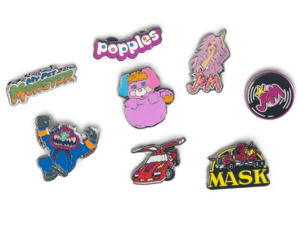 80's Flashback Enamel Pin SDCC 2025 Exclusive Set Gallery Image 3