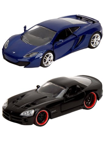 Fast & Furious Legacy Series Letty's Dodge Viper SRT 10 & McLaren