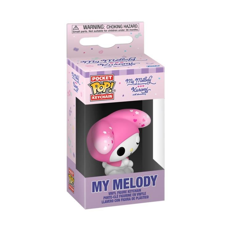 Hello Kitty and Friends 50th Anniversary Pocket Pop! Keychain My Melody Gallery Image 3