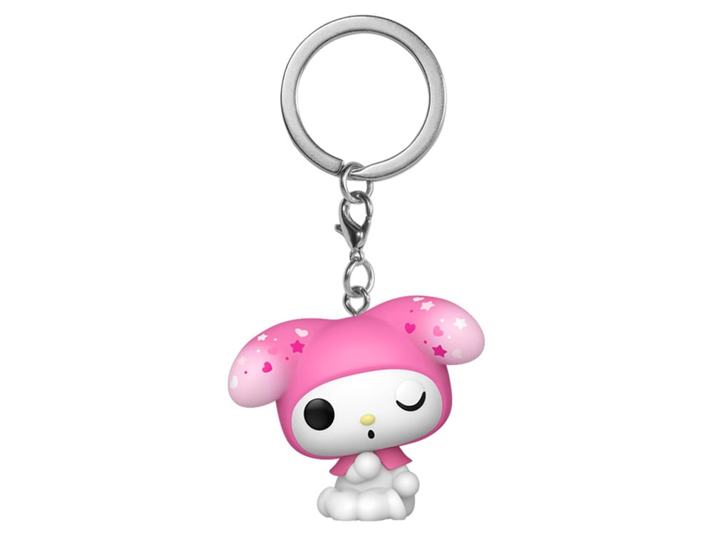 Hello Kitty and Friends 50th Anniversary Pocket Pop! Keychain My Melody Gallery Image 1