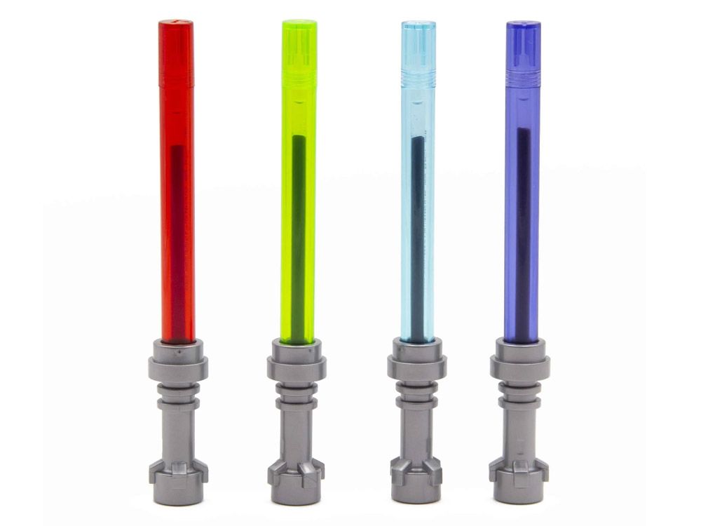 Star Wars LEGO Lightsaber Gel Pen Four-Pack Gallery Image 1