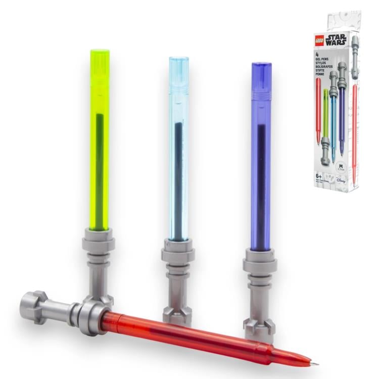 Star Wars LEGO Lightsaber Gel Pen Four-Pack Gallery Image 6