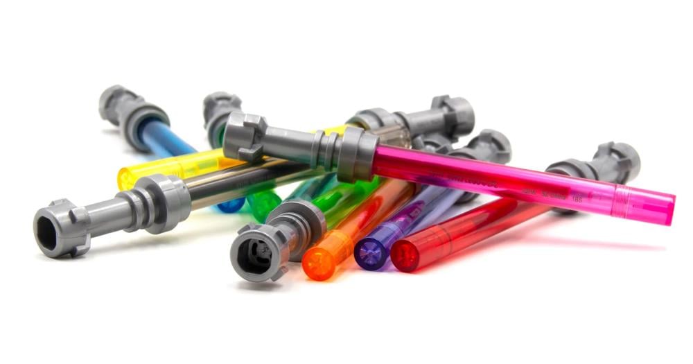Star Wars LEGO Lightsaber Gel Pen Ten-Pack Gallery Image 6