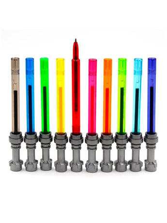 Star Wars LEGO Lightsaber Gel Pen Ten-Pack Gallery Image 2