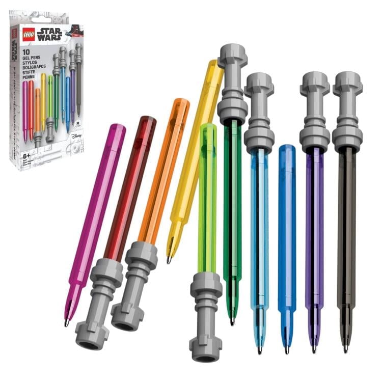 Star Wars LEGO Lightsaber Gel Pen Ten-Pack Gallery Image 7