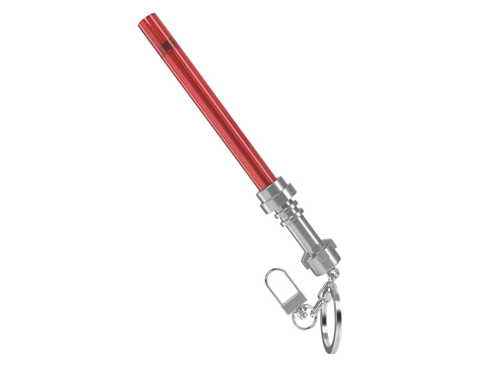 Star Wars LEGO Lightsaber Gel Pen with Clip (Red) Gallery Image 1