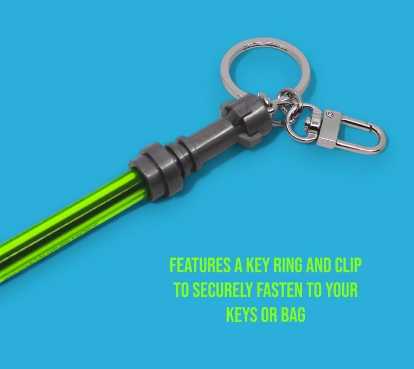 Star Wars LEGO Lightsaber Gel Pen with Clip (Lime) Gallery Image 5