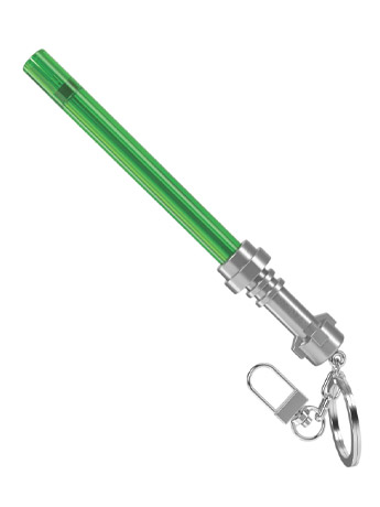 Star Wars LEGO Lightsaber Gel Pen with Clip (Lime) Gallery Image 2