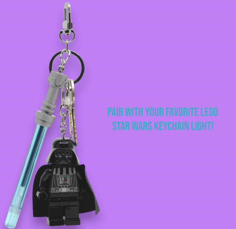 Star Wars LEGO Lightsaber Gel Pen with Clip (Azure) Gallery Image 6