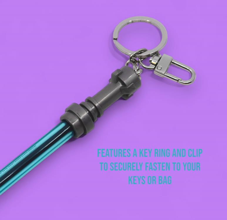 Star Wars LEGO Lightsaber Gel Pen with Clip (Azure) Gallery Image 5