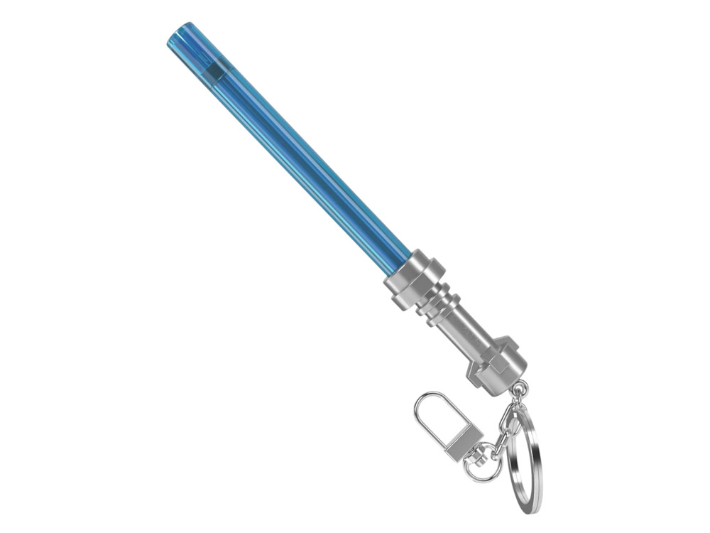 Star Wars LEGO Lightsaber Gel Pen with Clip (Azure) Gallery Image 1