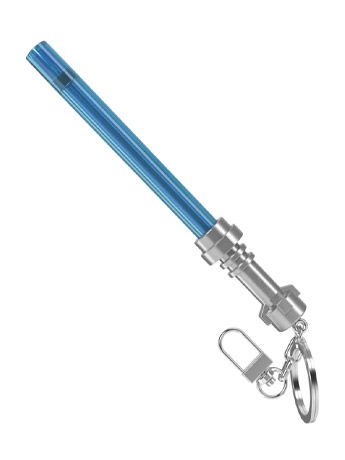 Star Wars LEGO Lightsaber Gel Pen with Clip (Azure) Gallery Image 2