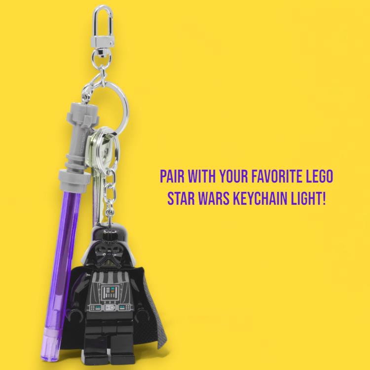 Star Wars LEGO Lightsaber Gel Pen with Clip (Purple) Gallery Image 6