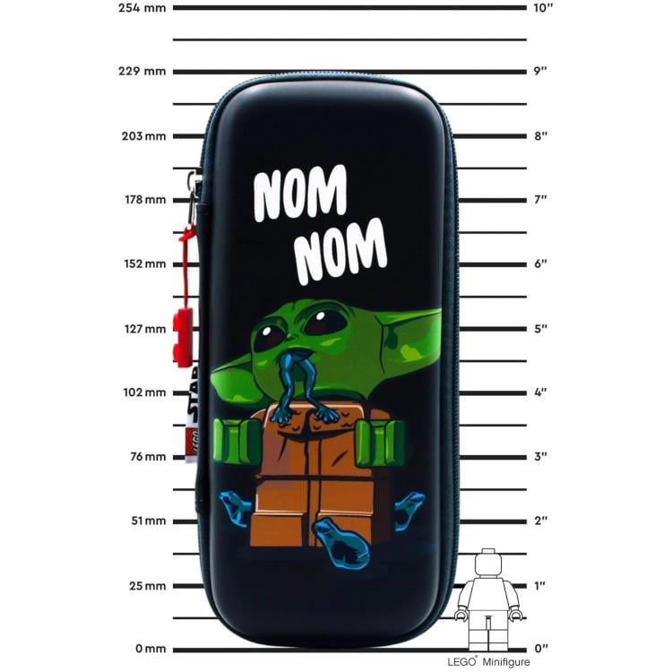 Star Wars: The Mandalorian LEGO Grogu "Nom" Molded Pencil Case Gallery Image 6