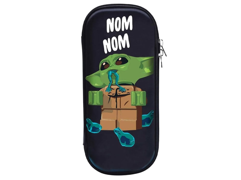 Star Wars: The Mandalorian LEGO Grogu "Nom" Molded Pencil Case Gallery Image 1