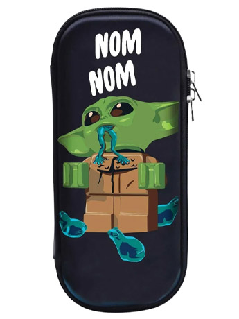 Star Wars: The Mandalorian LEGO Grogu "Nom" Molded Pencil Case Gallery Image 2