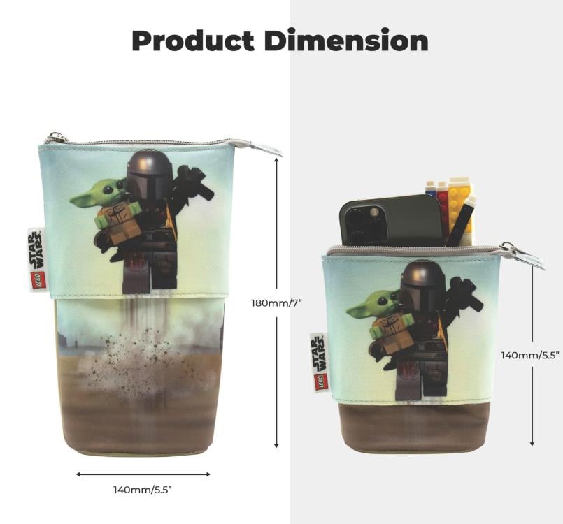 Star Wars: The Mandalorian LEGO Jet Pack Pop Up Pencil Case Gallery Image 9