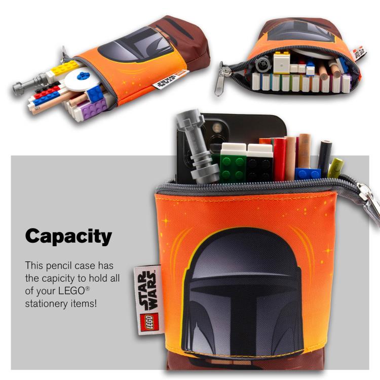 Star Wars: The Mandalorian LEGO The Mandalorian & Grogu Pop Up Pencil Case Gallery Image 5