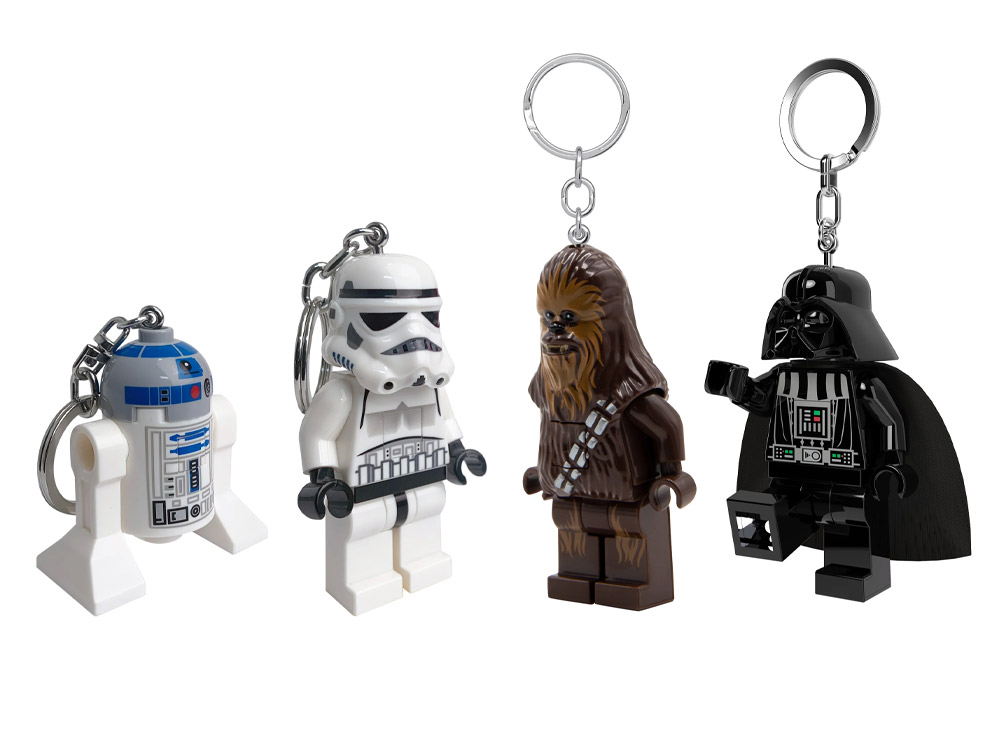 Star Wars LEGO Classic Keychain Light Four-Pack Gallery Image 1