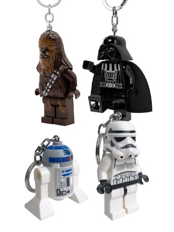 Star Wars LEGO Classic Keychain Light Four-Pack Gallery Image 2