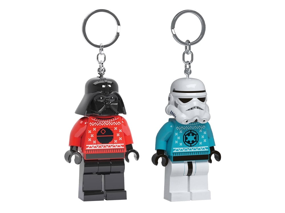 Star Wars LEGO Holiday Sweater Keychain Light Two-Pack Gallery Image 1