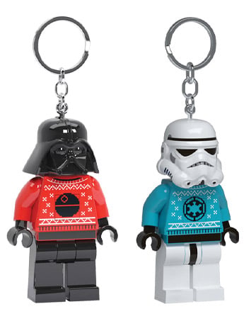 Star Wars LEGO Holiday Sweater Keychain Light Two-Pack Gallery Image 2