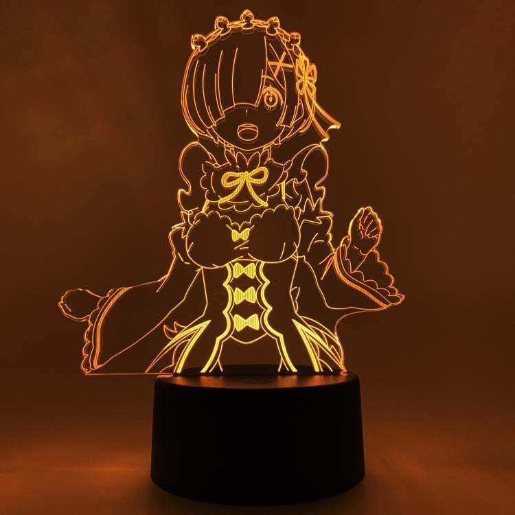 Re:Zero Starting Life in Another World Rem Otaku Lamp