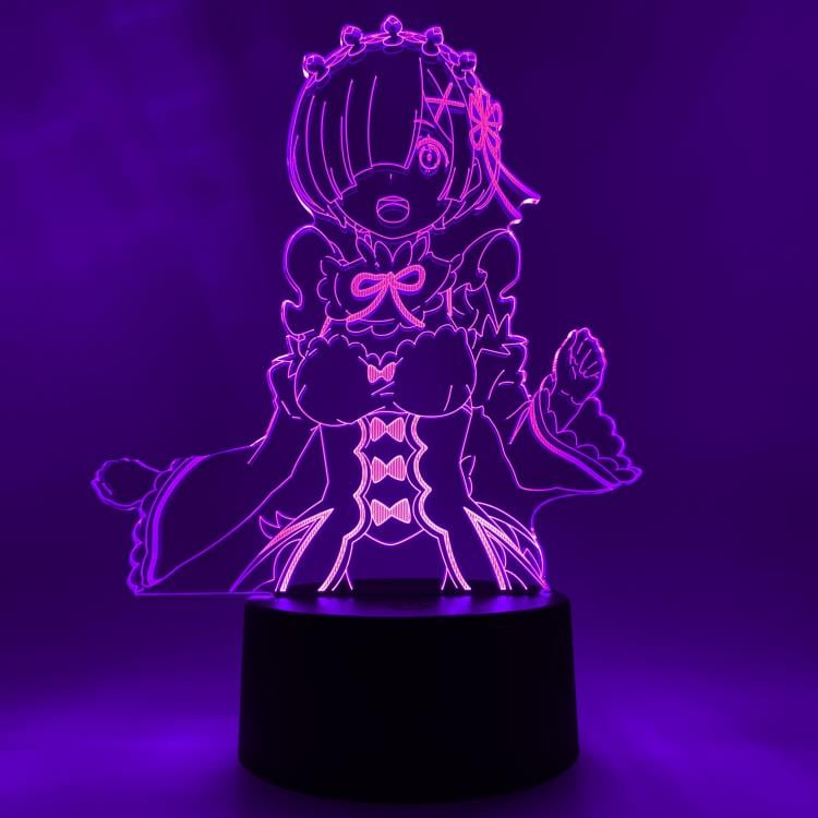 Re:Zero Starting Life in Another World Rem Otaku Lamp