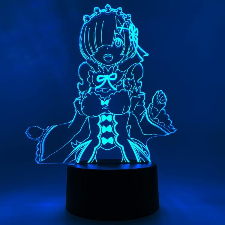 Re:Zero Starting Life in Another World Rem Otaku Lamp
