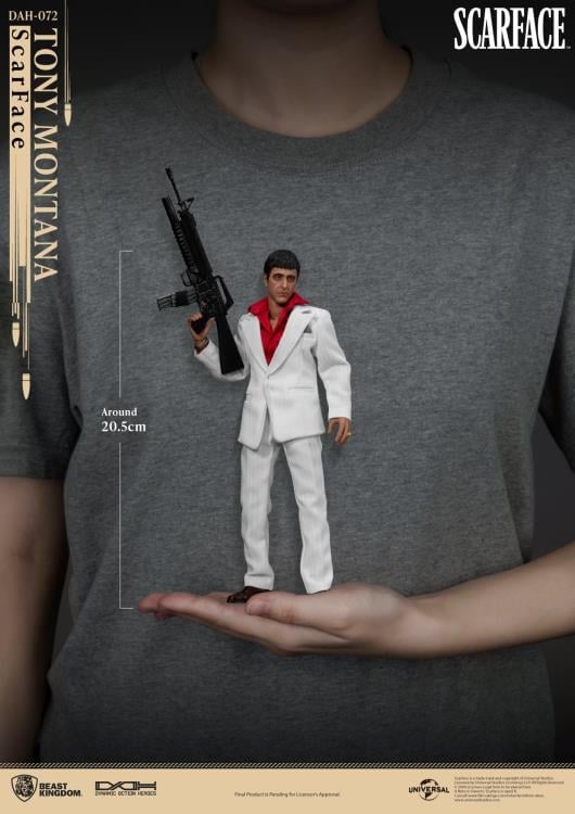 Scarface Dynamic 8ction Heroes DAH-072 Tony Montana Action Figure