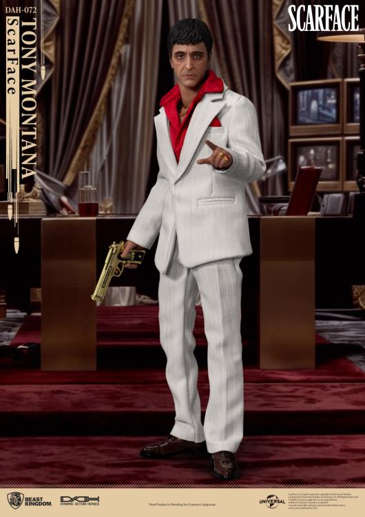 Scarface Dynamic 8ction Heroes DAH-072 Tony Montana Action Figure Gallery Image 3