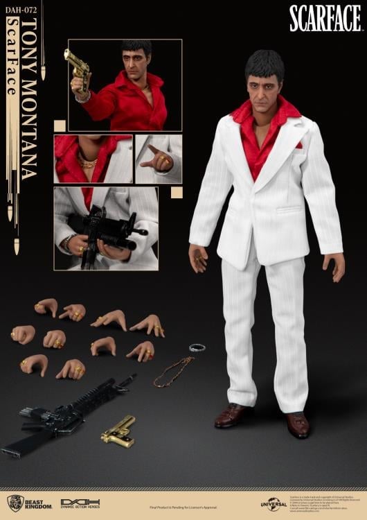 Scarface Dynamic 8ction Heroes DAH-072 Tony Montana Action Figure
