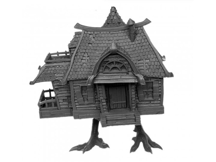 Reaper Bones Black Baba Yaga's Hut Deluxe Boxed Set Miniature Gallery Image 1