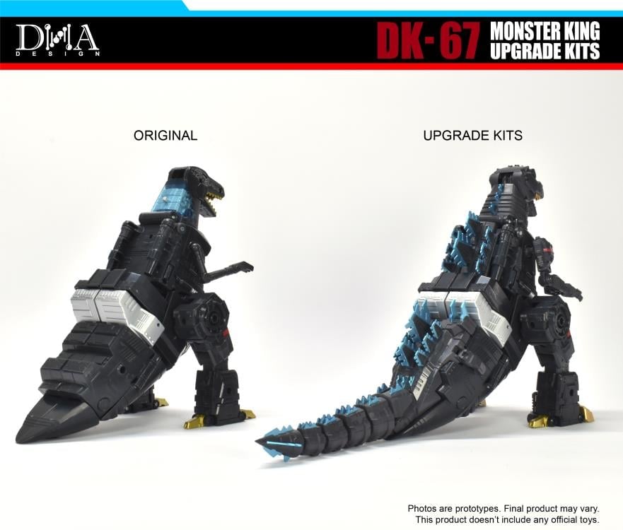 DK-67G MONSTER KINGUPGRADE KITSトランスフォーマー DK-67G Upgrade Kit