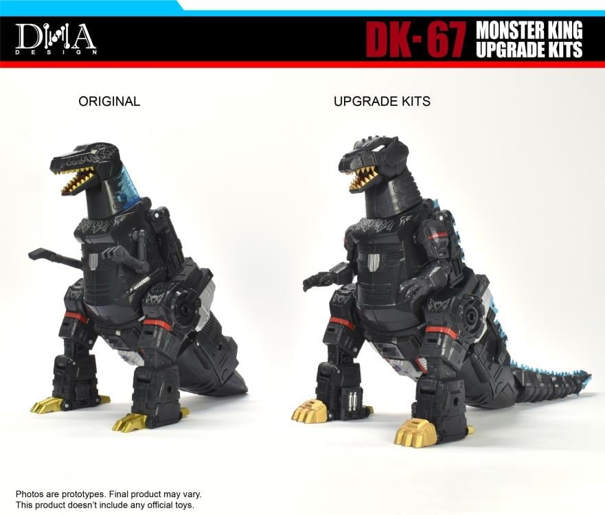 DK-67G MONSTER KINGUPGRADE KITSトランスフォーマー 【公式通販】