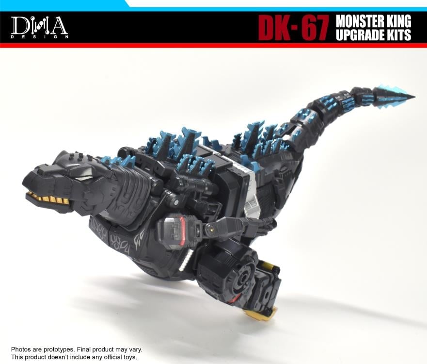 DK-67G MONSTER KINGUPGRADE KITSトランスフォーマー DNA Design DK-67 Megazauron Monster King Upgrade Kit – Kapow Toys