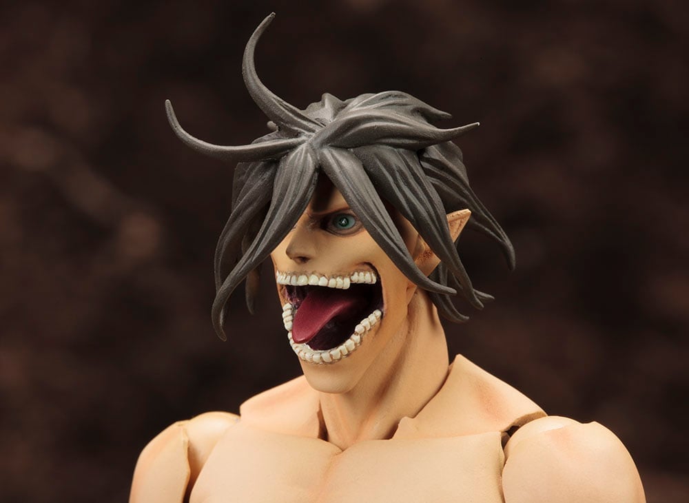Attack on Titan Eren Yeager (Titan Ver.) Model Kit (Reissue) Gallery Image 15