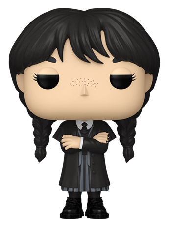 Wednesday Pop! Television #1815 Wednesday Addams (Black Coat) Gallery Image 2