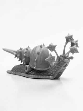 Reaper Bones Black Thrasher Snail Miniature Gallery Image 2